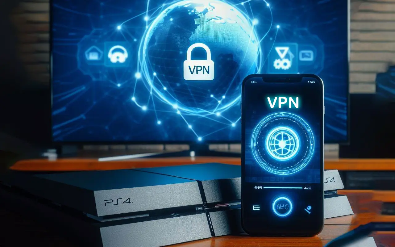 vpn برای ps4